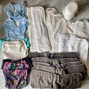 Flip Training Diapers, Inserts, Mesh Diapers Bundle